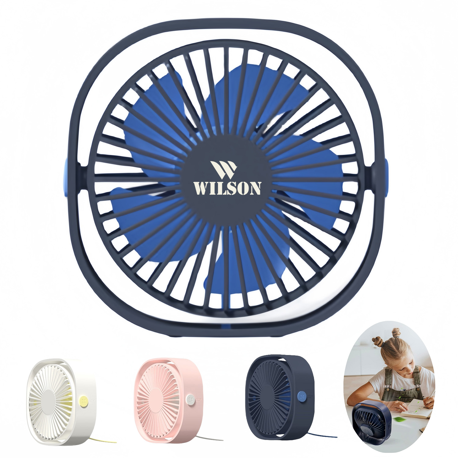 Small USB Desk Fan 2