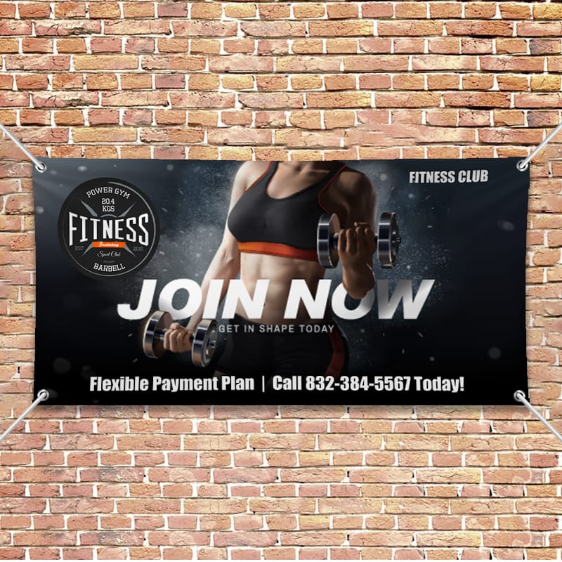 Custom 2' X 4' Banners 5