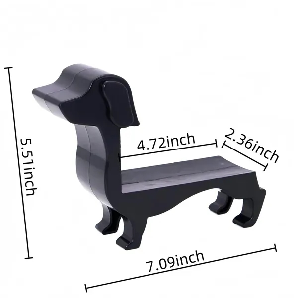 Dog Wine Bottle Holder - Cute Puppy Decorative Wine Rack 6