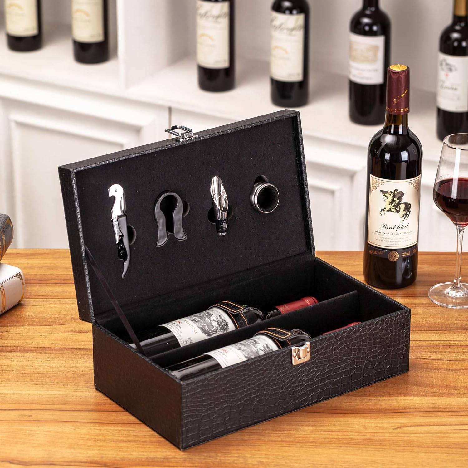 Dual Wine Boxes Set 7