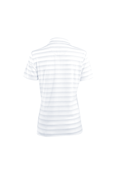 Women's Greg Norman LAB Stripe Polo 11