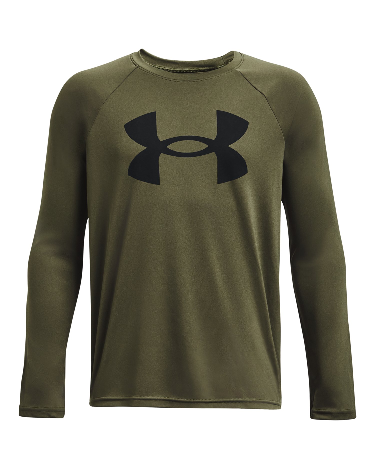 Boys' UA Tech Big Logo Long Sleeve 7
