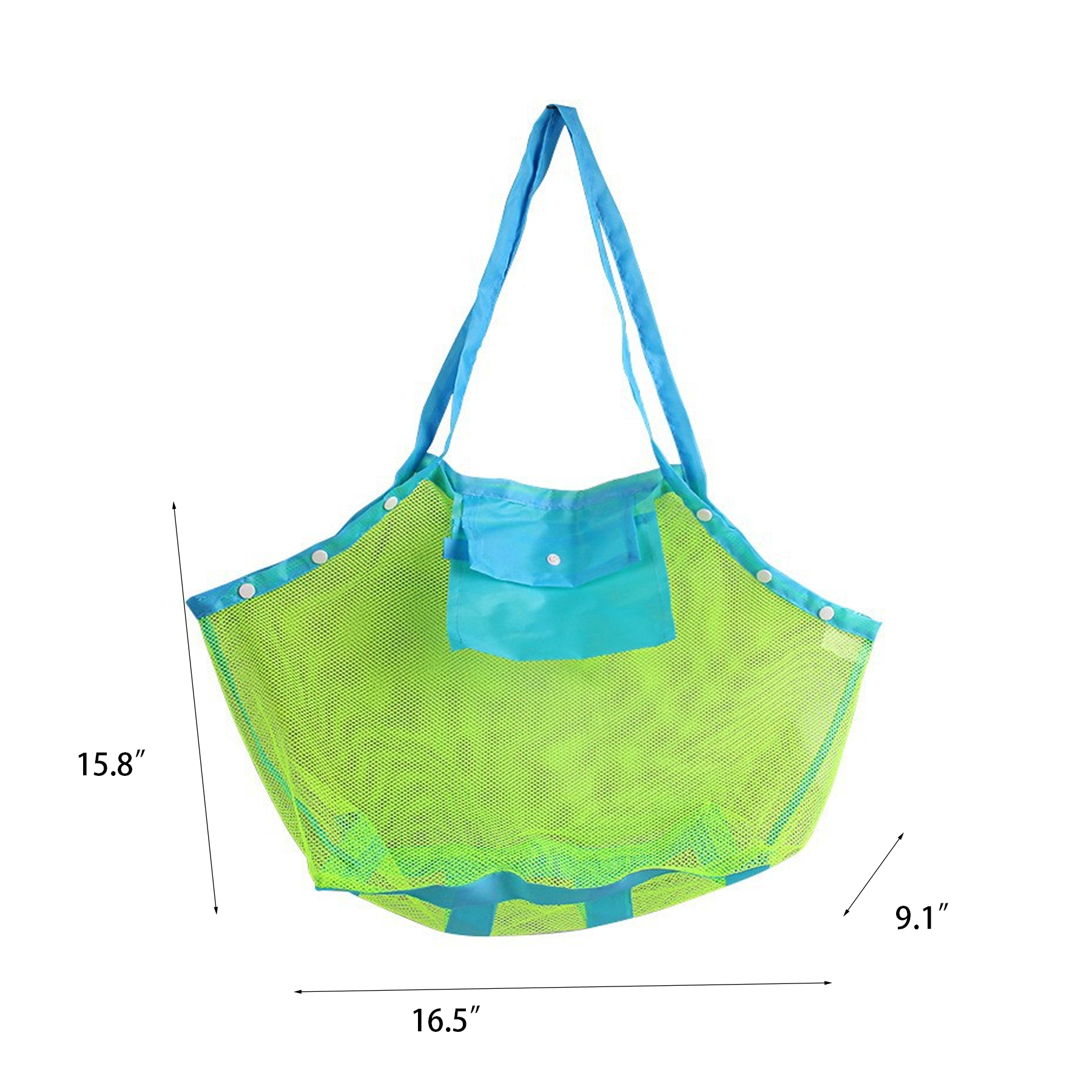 Extra Large Mesh Beach Bag, custom tote bag with logo imprint 2