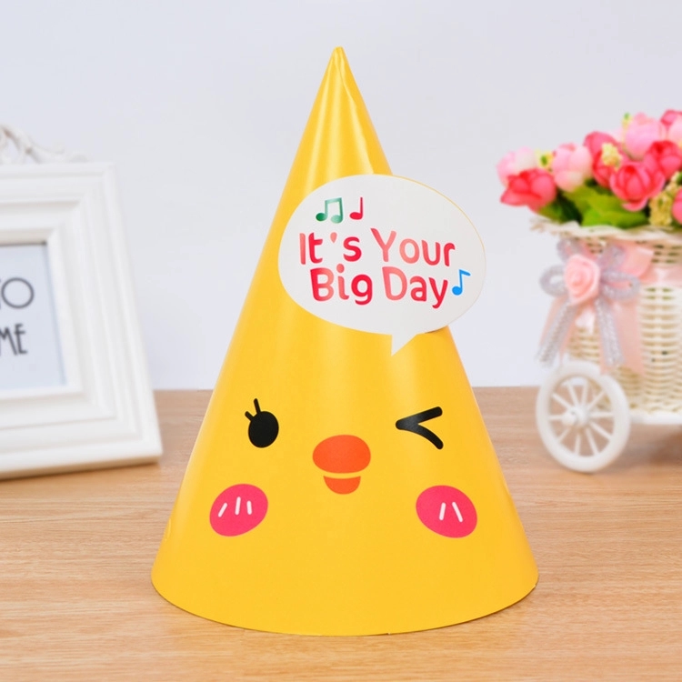 Birthday Party Kids Game Hat & Cake Celebration Decoration 3