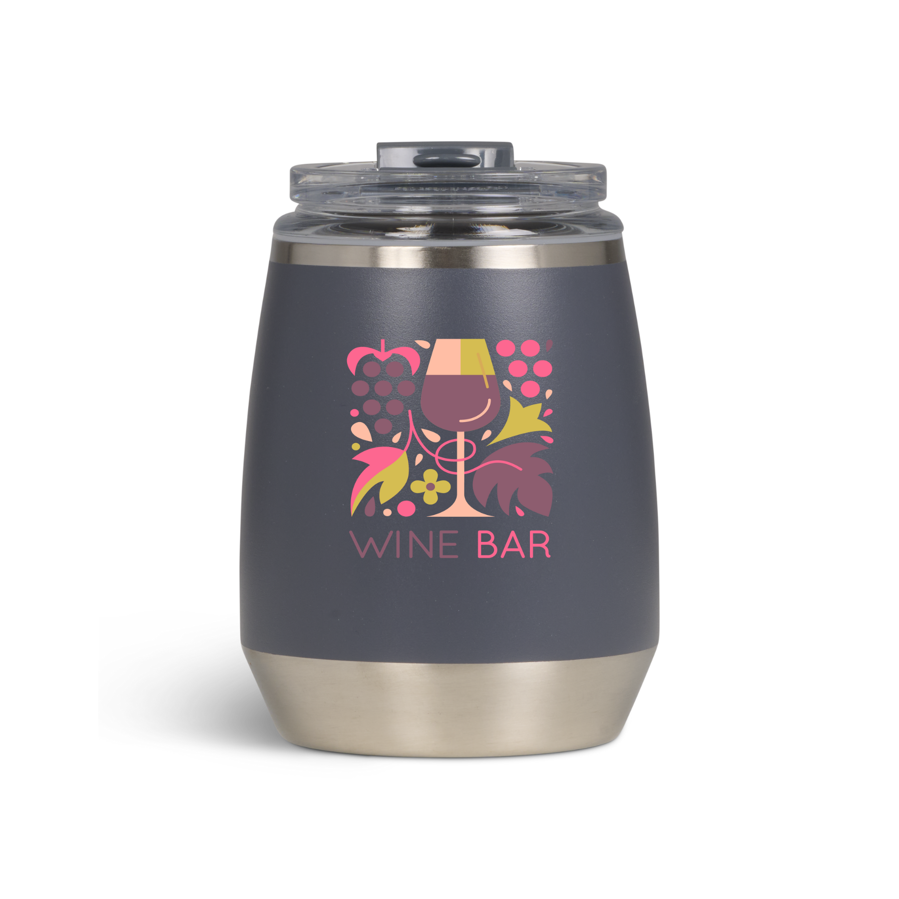 IGLOO 10 oz. Flip n' Sip Stainless Steel Wine Tumbler 14