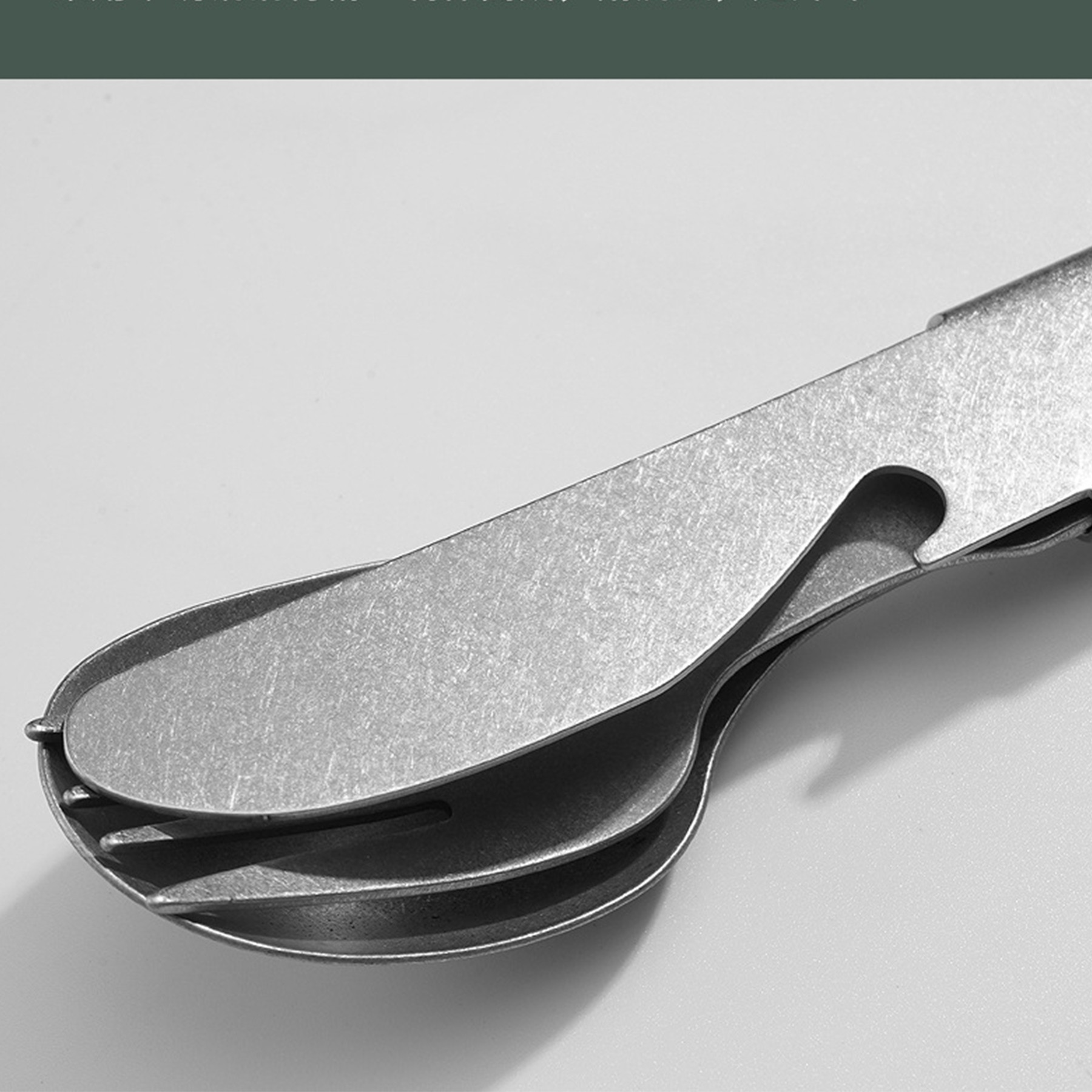 Vintage Snow Stainless Steel Cutlery Outdoor Tableware 3