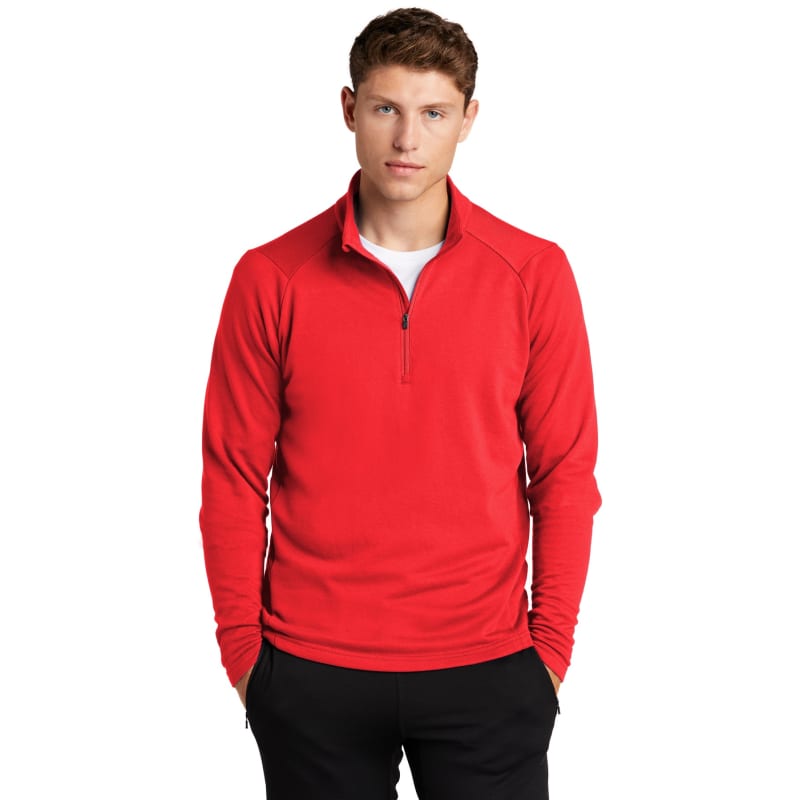 Sport-Tek Lightweight French Terry 1/4-Zip Pullover., custom hoodie or sweatshirt with logo imprint 18
