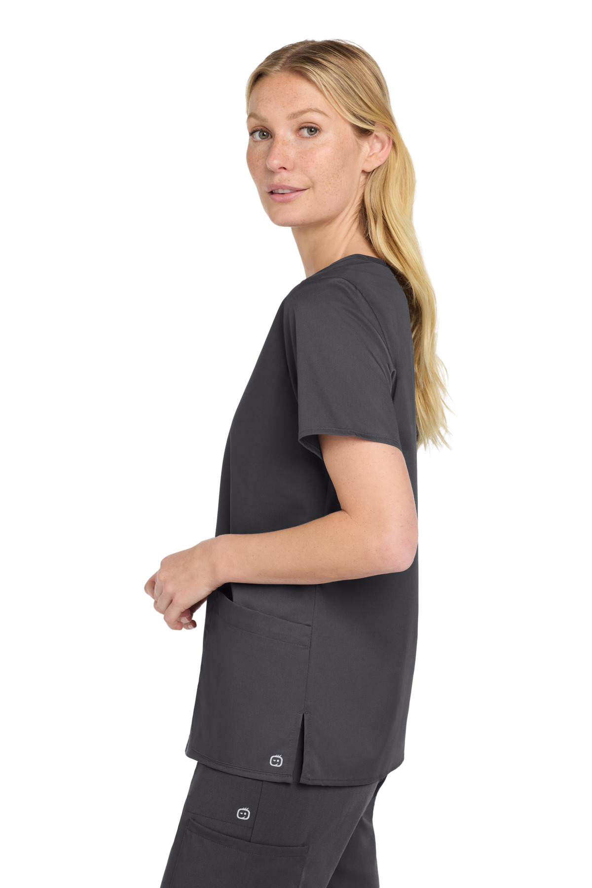 Wink® Women's WorkFlex Mock Wrap Top 17