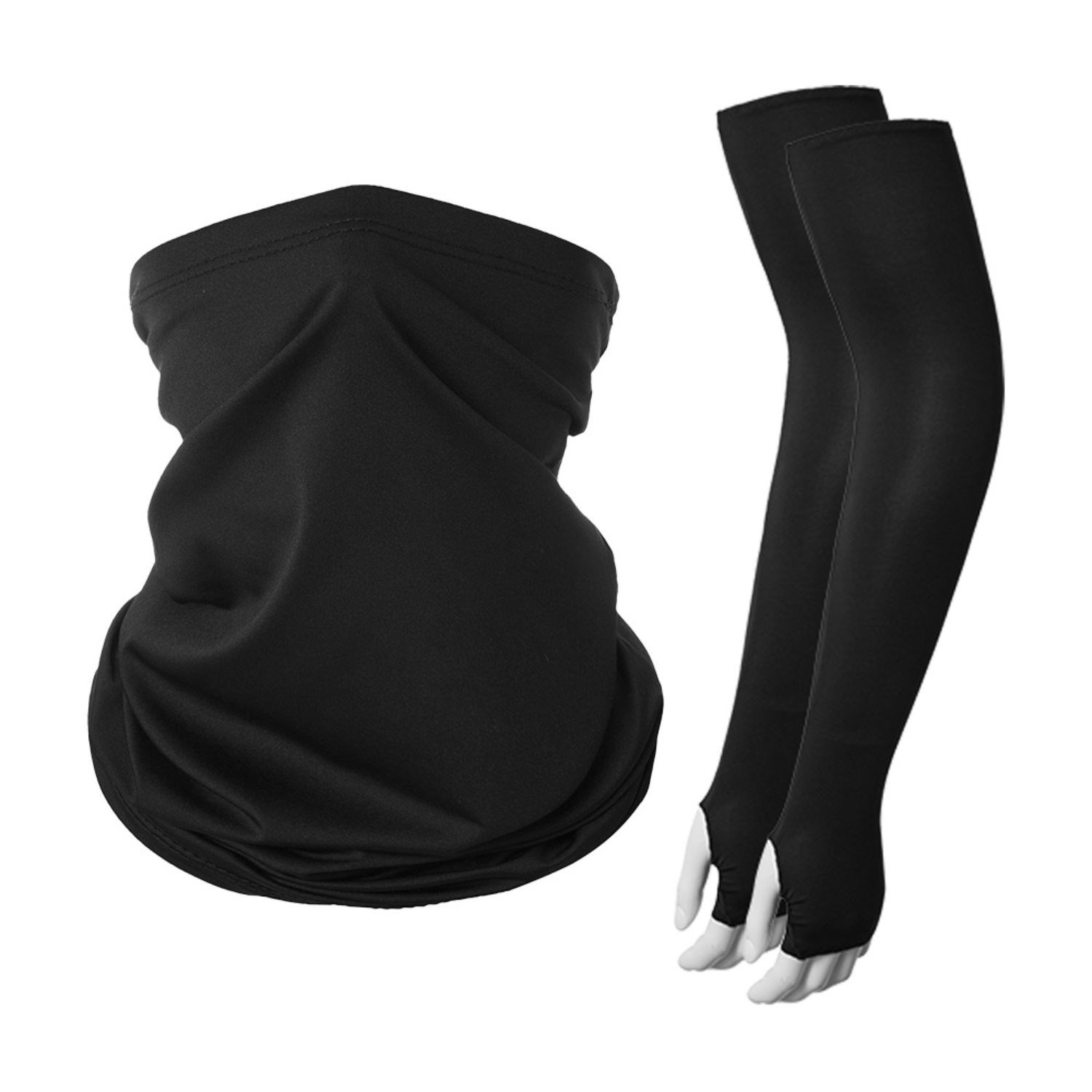 COMBO - Arm sleeves & Neck Gaiter w/ Full Bleed Sublimation 22