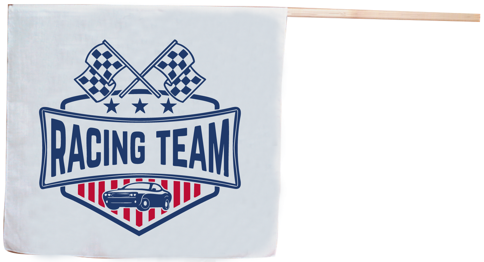 Bandanna Flag on a Stick 3