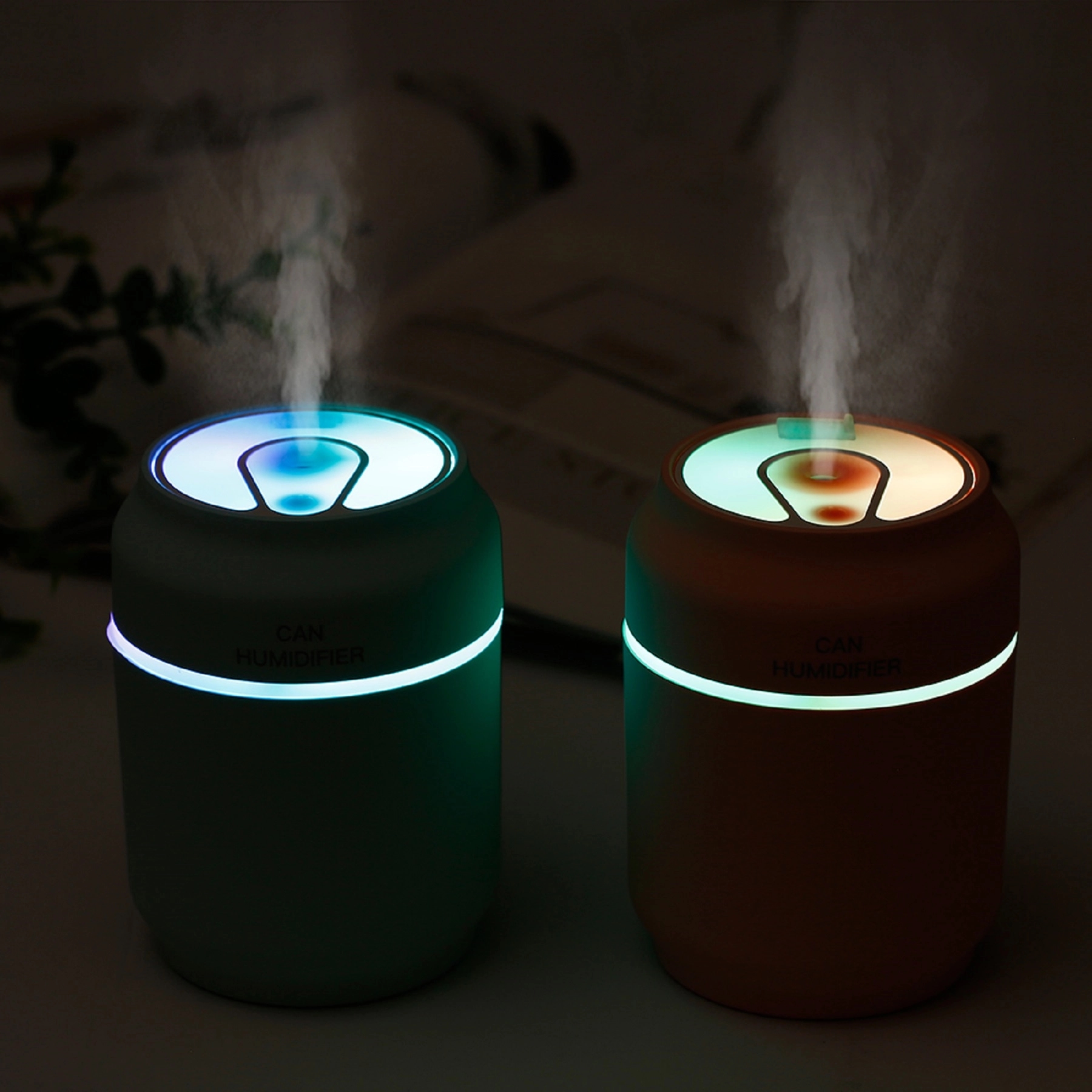 LED Light Cup Shaped Humidifier, promotional household item with logo imprint 9