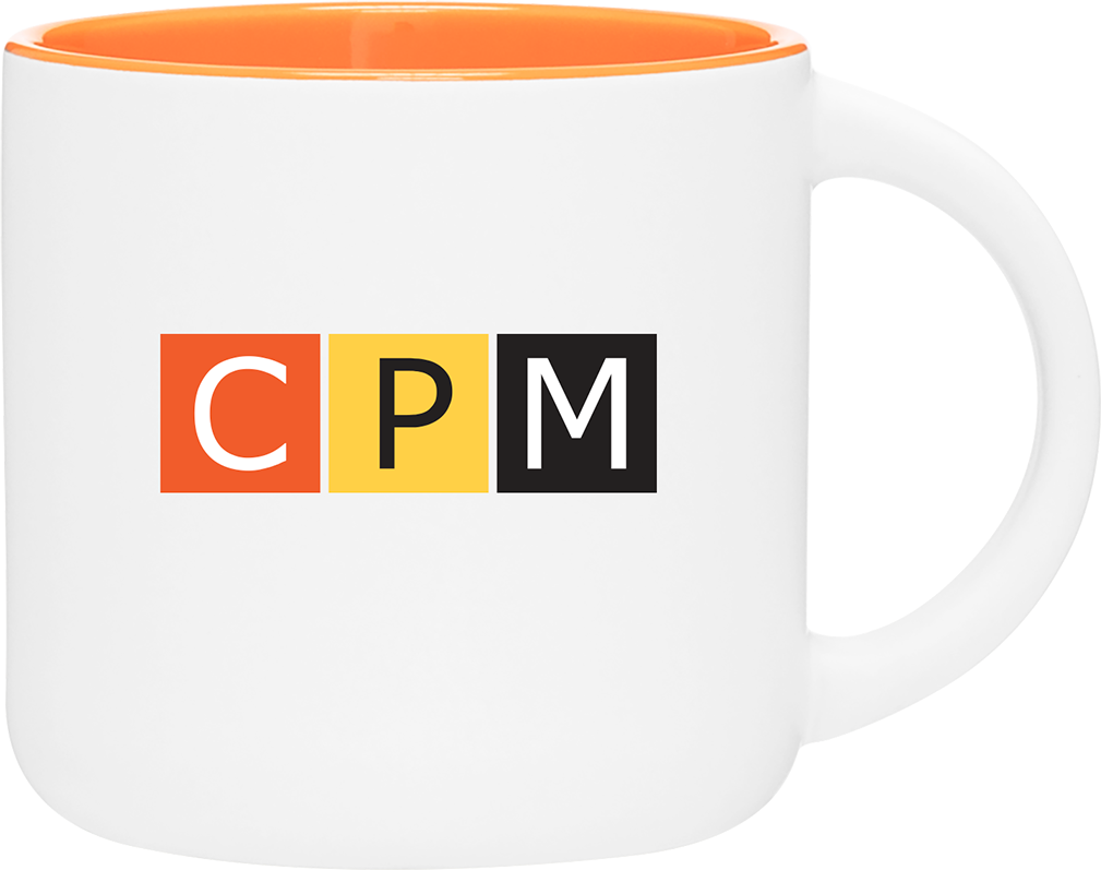 14 oz minolo mug matte white