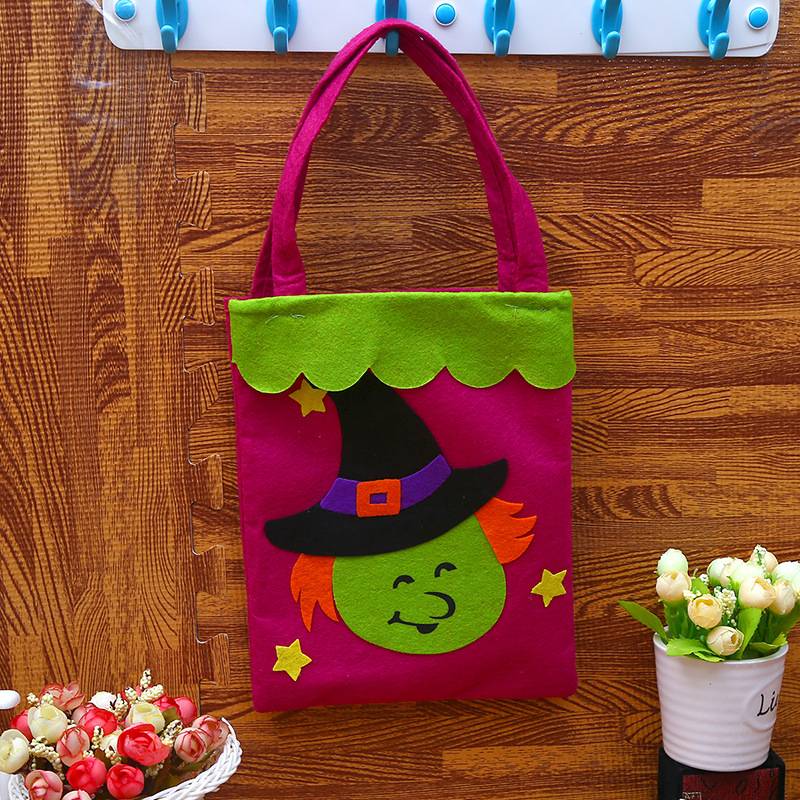 Halloween Bat Children's Gift Handheld Non Woven Bag 4