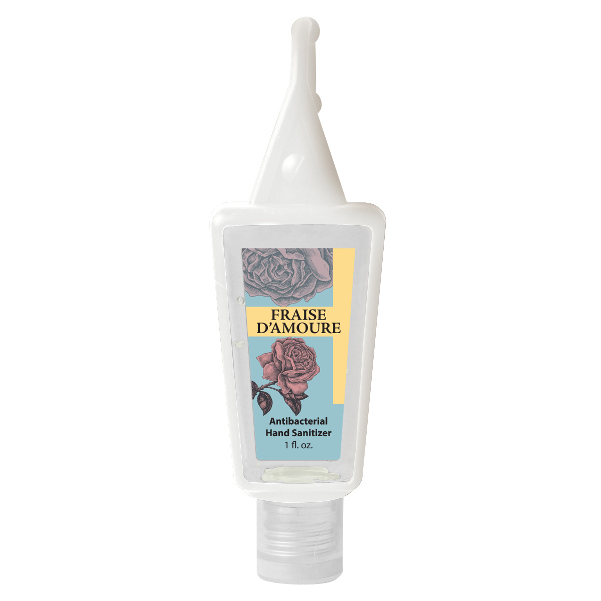 1 Oz. Hand Sanitizer In Silicone Holder 16