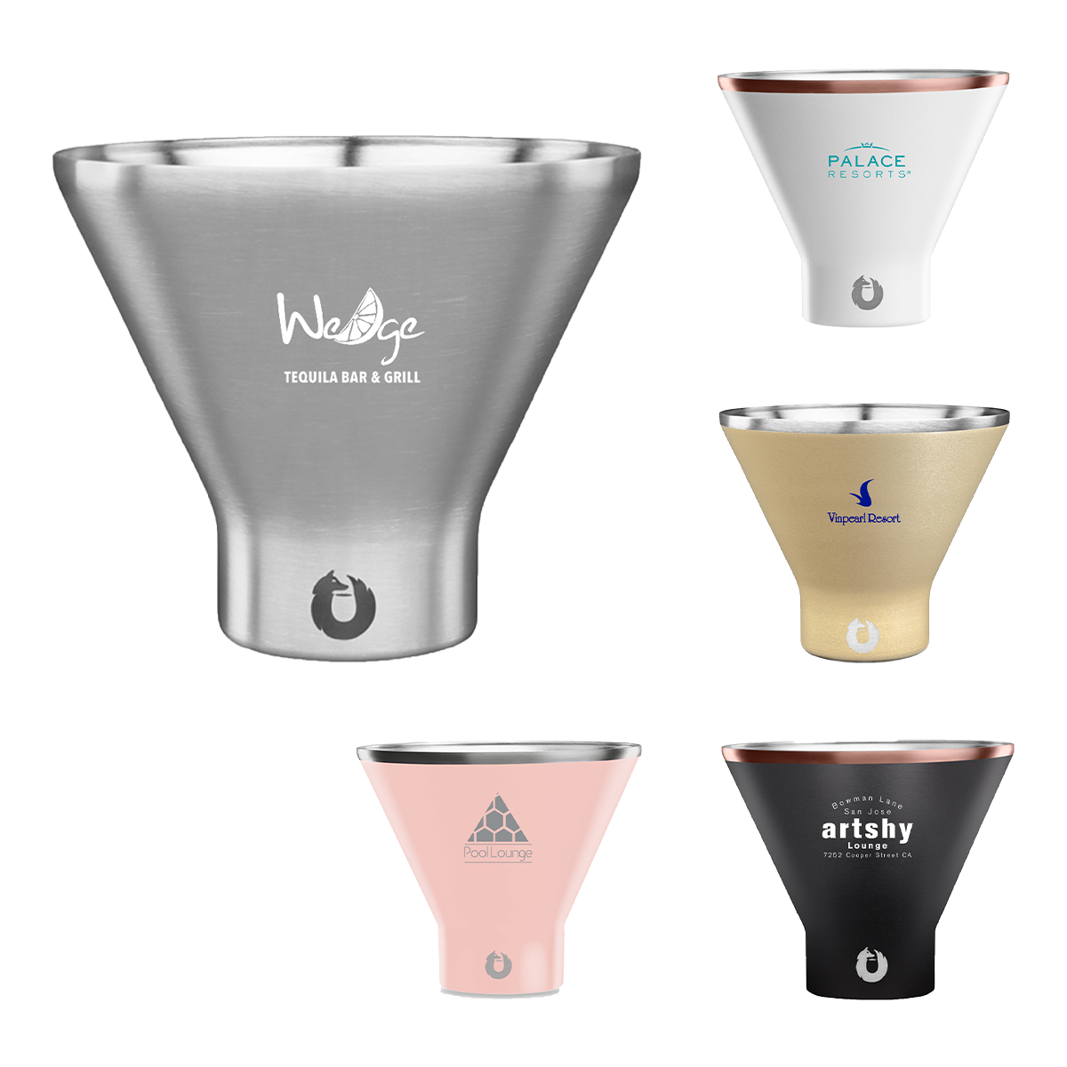 Snowfox® 8 oz. Martini Glass