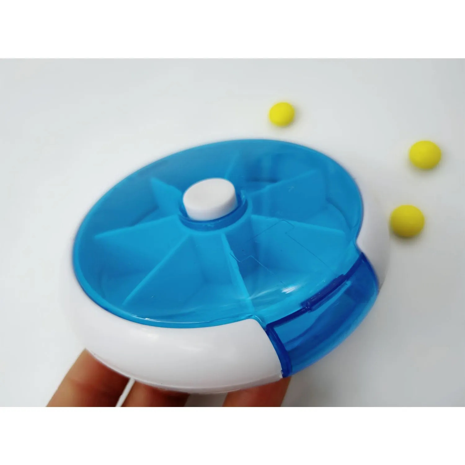 7 Days Round Twist Pill Box 5