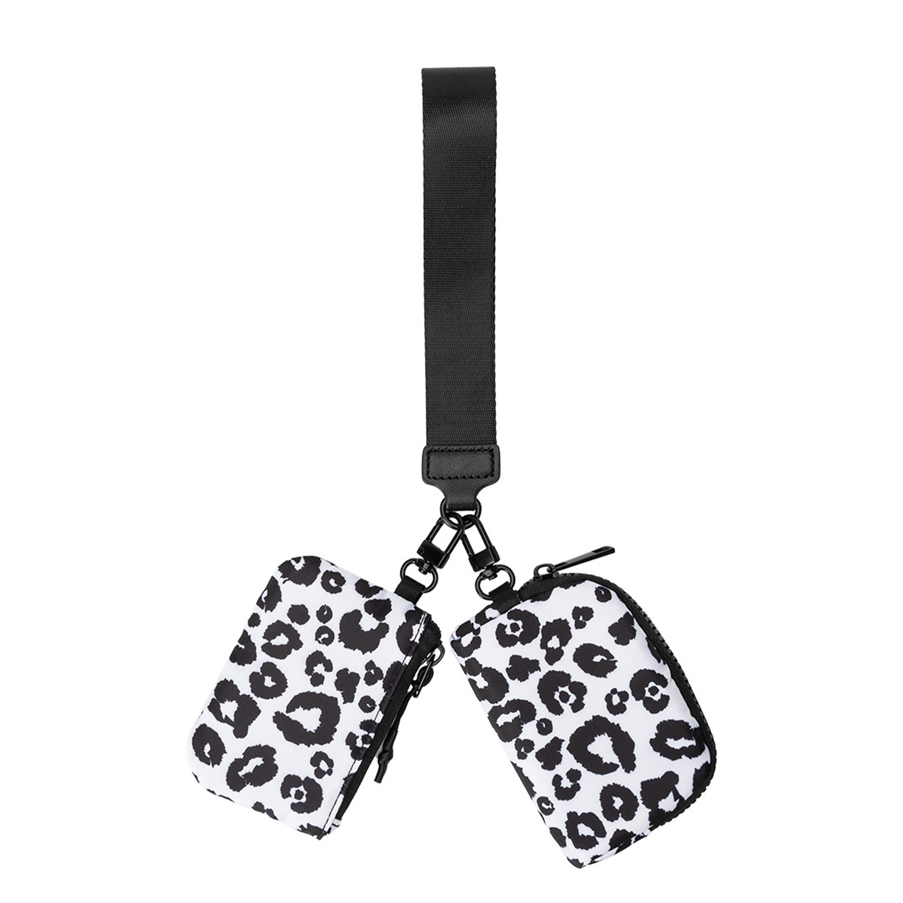 Dual Pouch Wristlet Wallet for Women 7