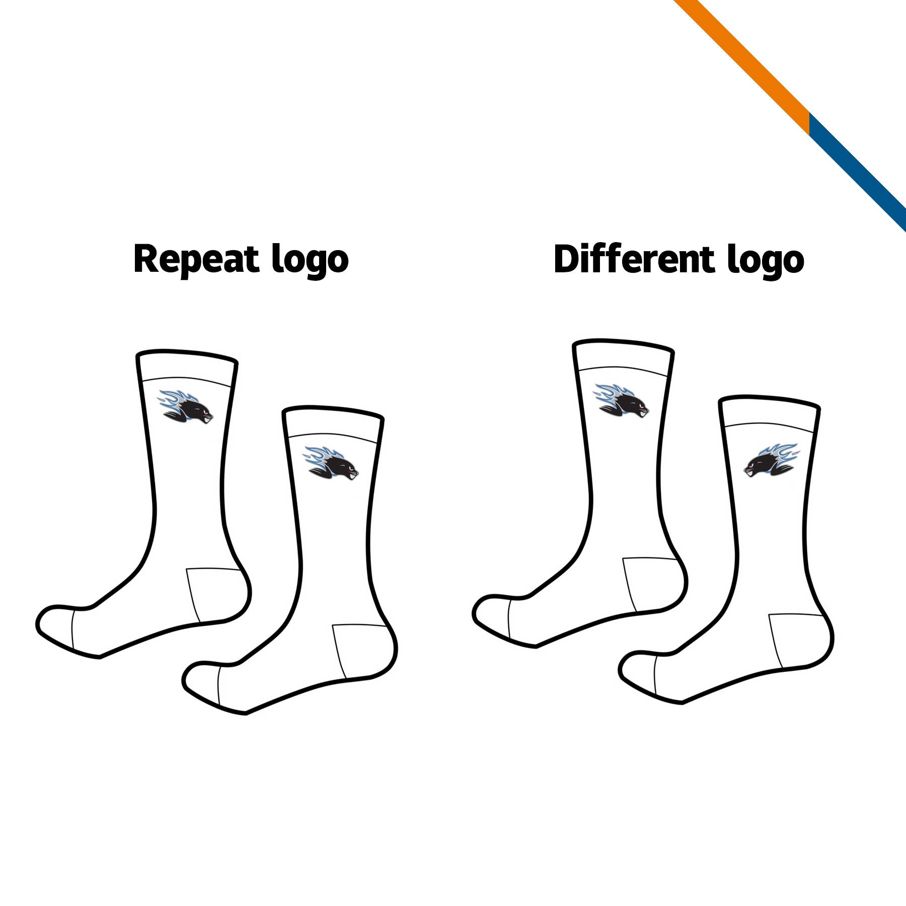 Donsage Printed Socks 8