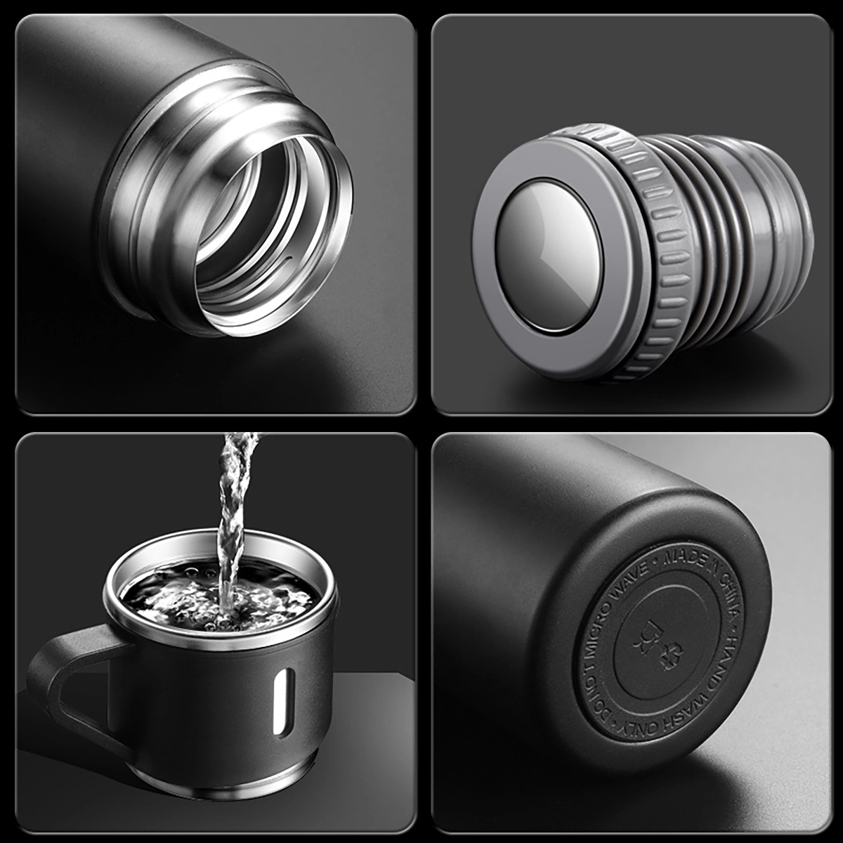Insulated Vacuum Bottle With Cup 5