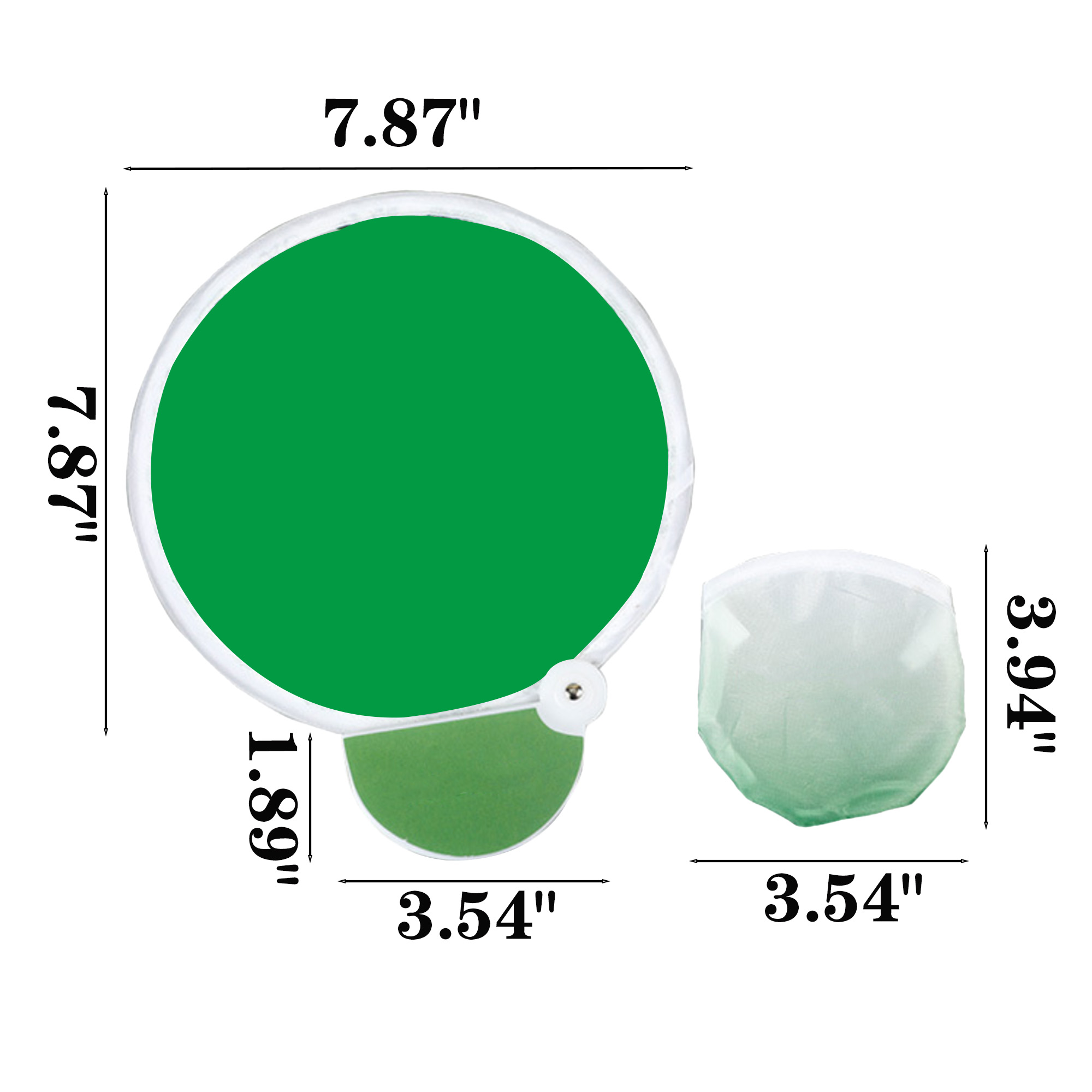 Portable Reflective Folding Fan 3