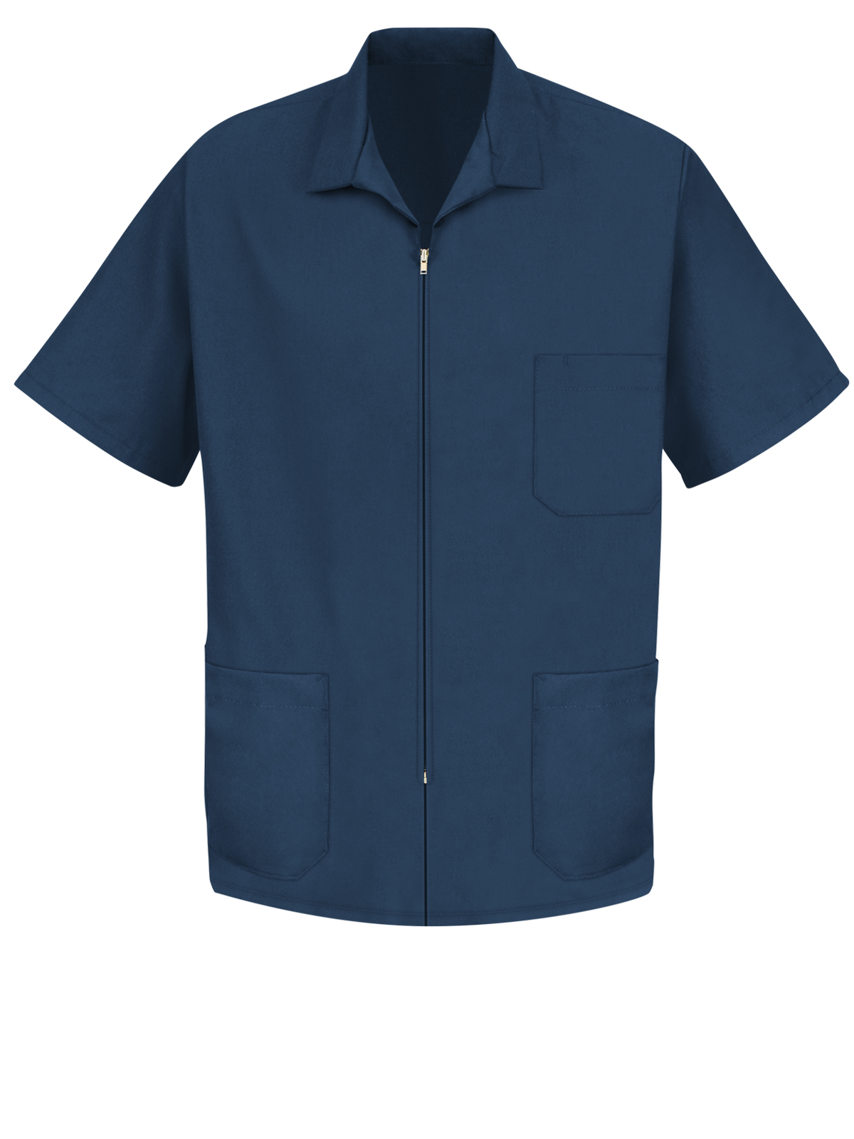 Red Kap Housekeeping - Men's Zip-Front Smock 2