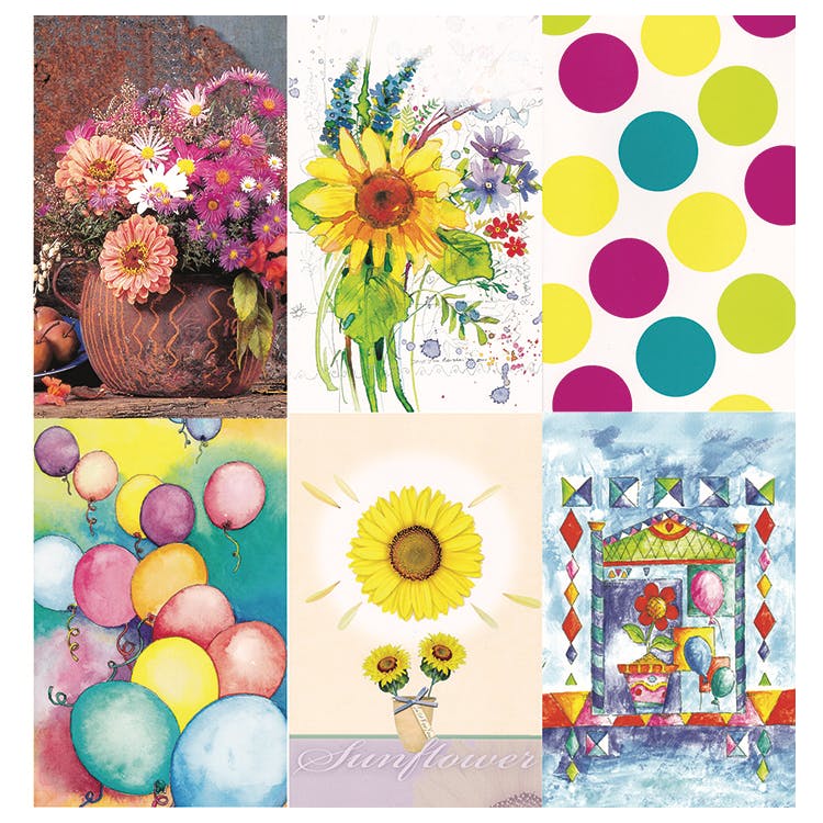 Blank Greeting Cards - Assorted 5"x7.75" 2