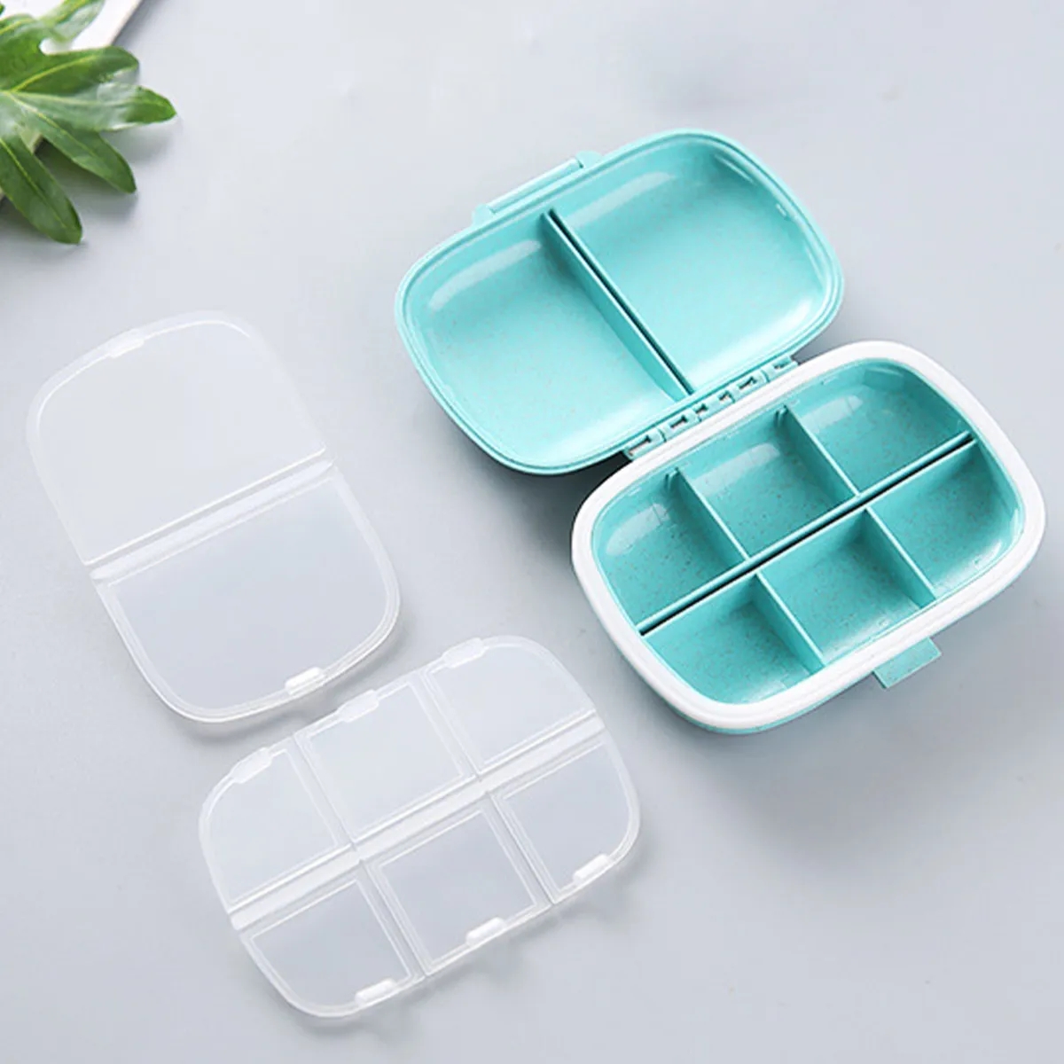 8 Compartments Portable Pill Case 3