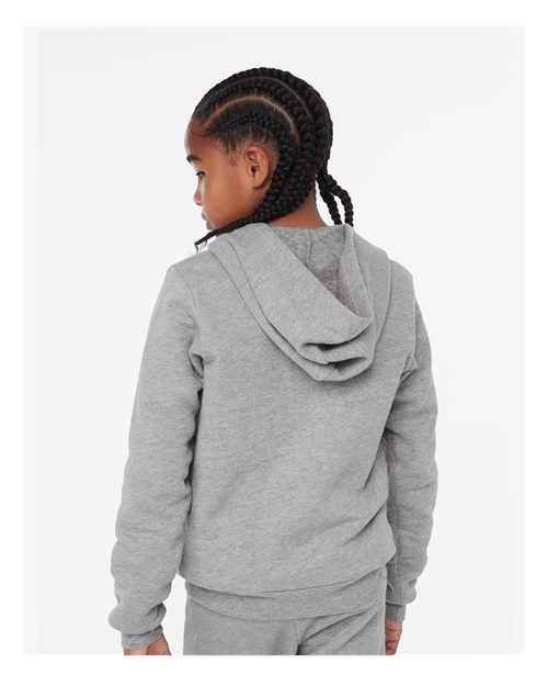 Youth Sponge Fleece Full-Zip Hoodie Sweatshirt - 3739Y 24