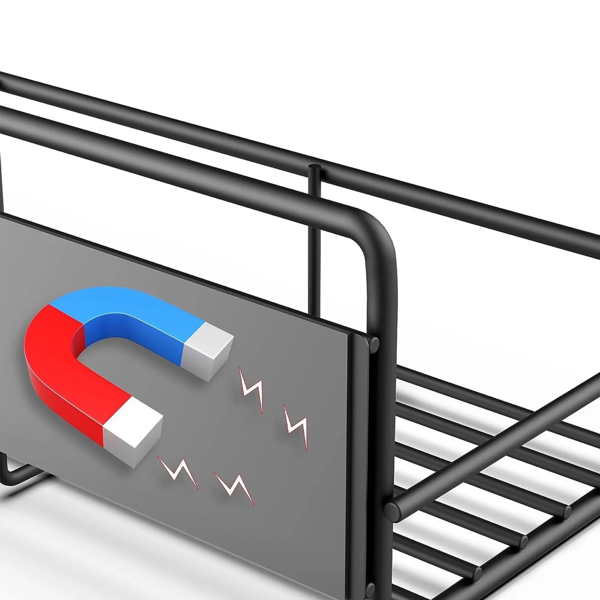 Multi-Functional Drill-Free Refrigerator Storage Rack 3