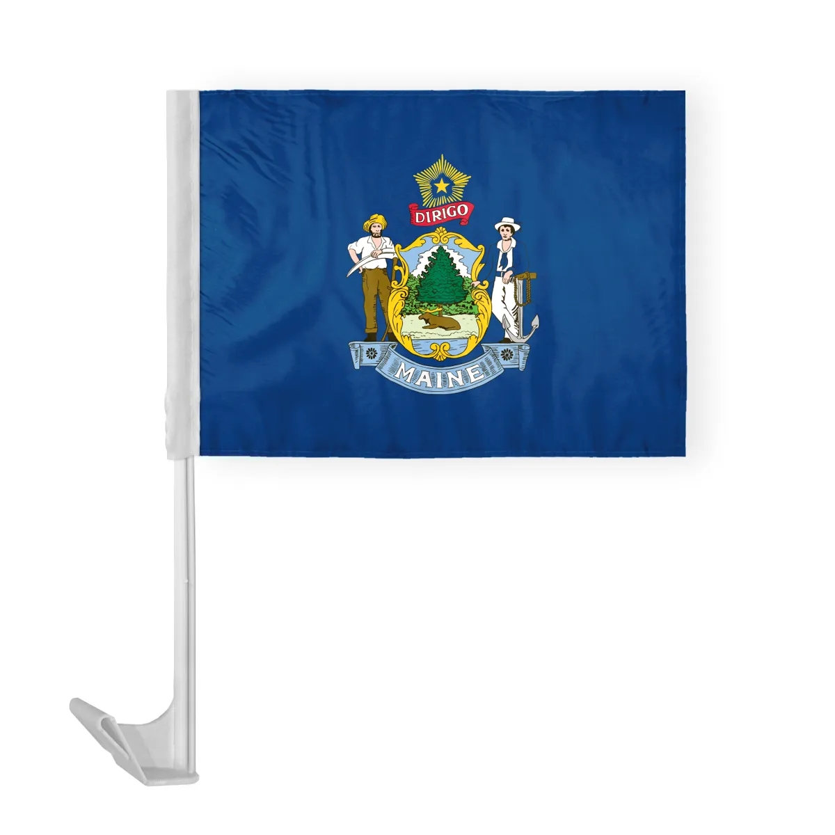 12"x16" & 10.5"x15" Maine Car Flags 1