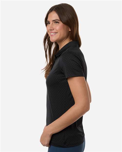 Women's 4-Way Stretch Printed Polo - A717 20