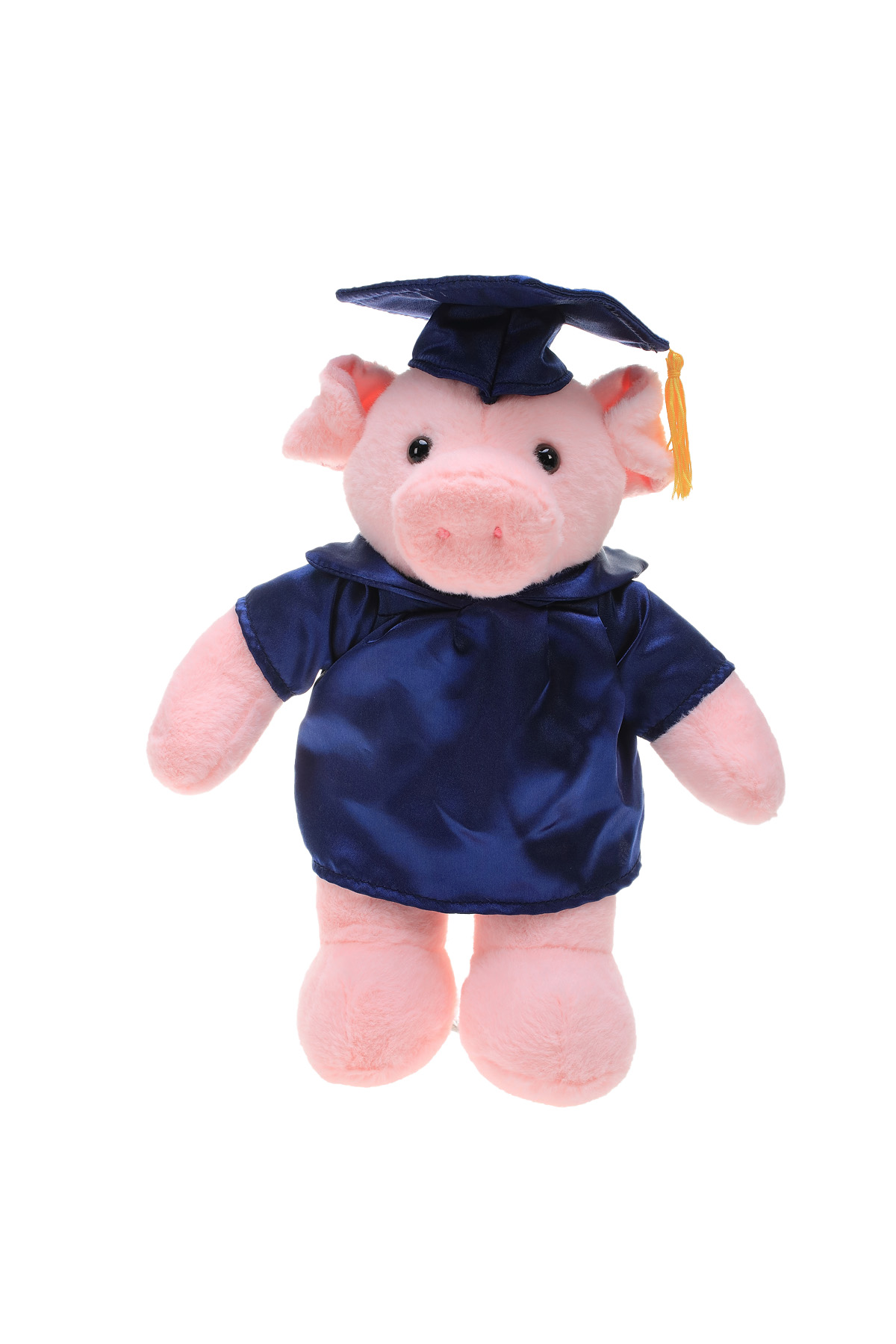 Soft Plush Pig in Graduation Cap & Gown Stuffed Animal 1