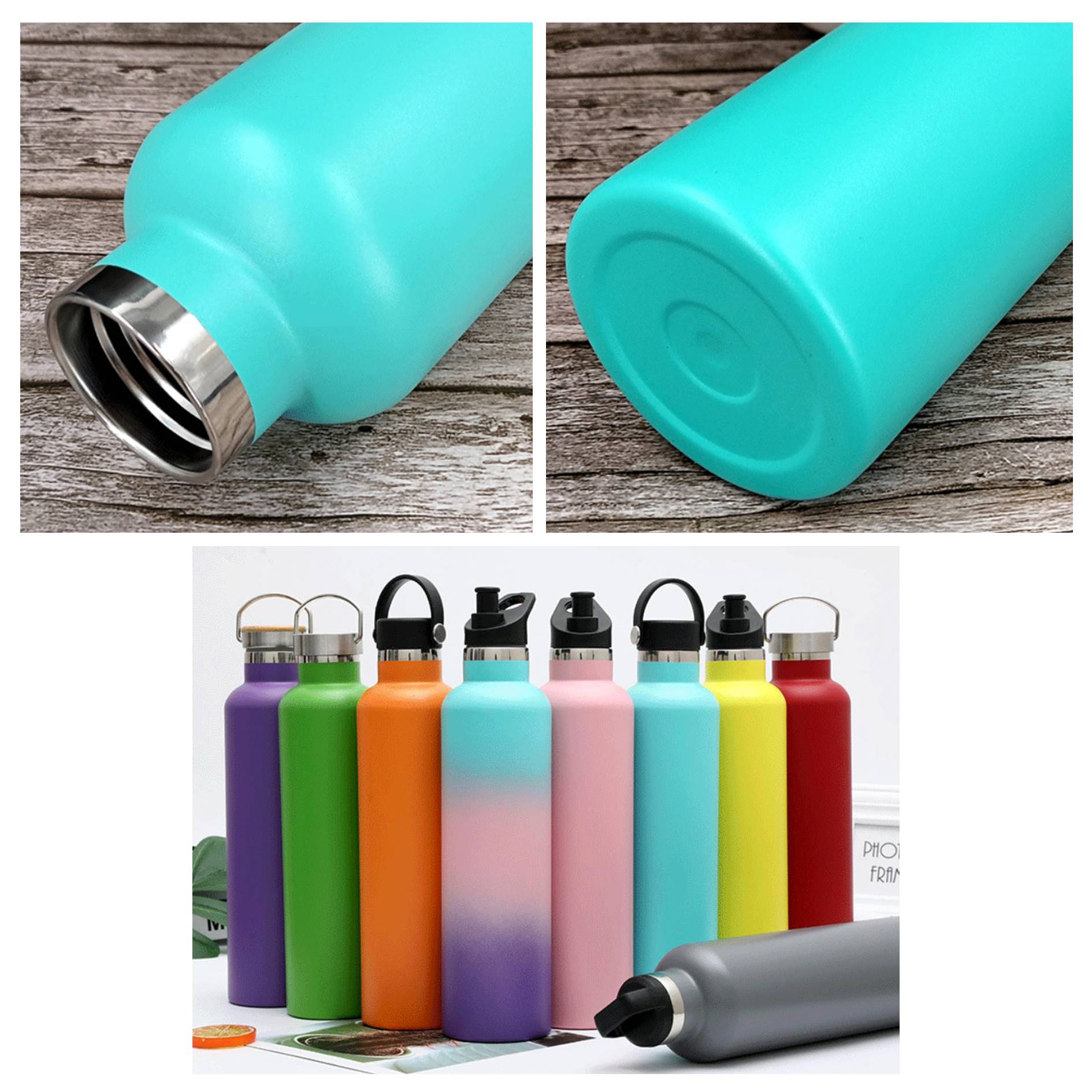 Custom 40 oz Insulated Stainless Steel Bottle, custom water bottle with logo imprint 5