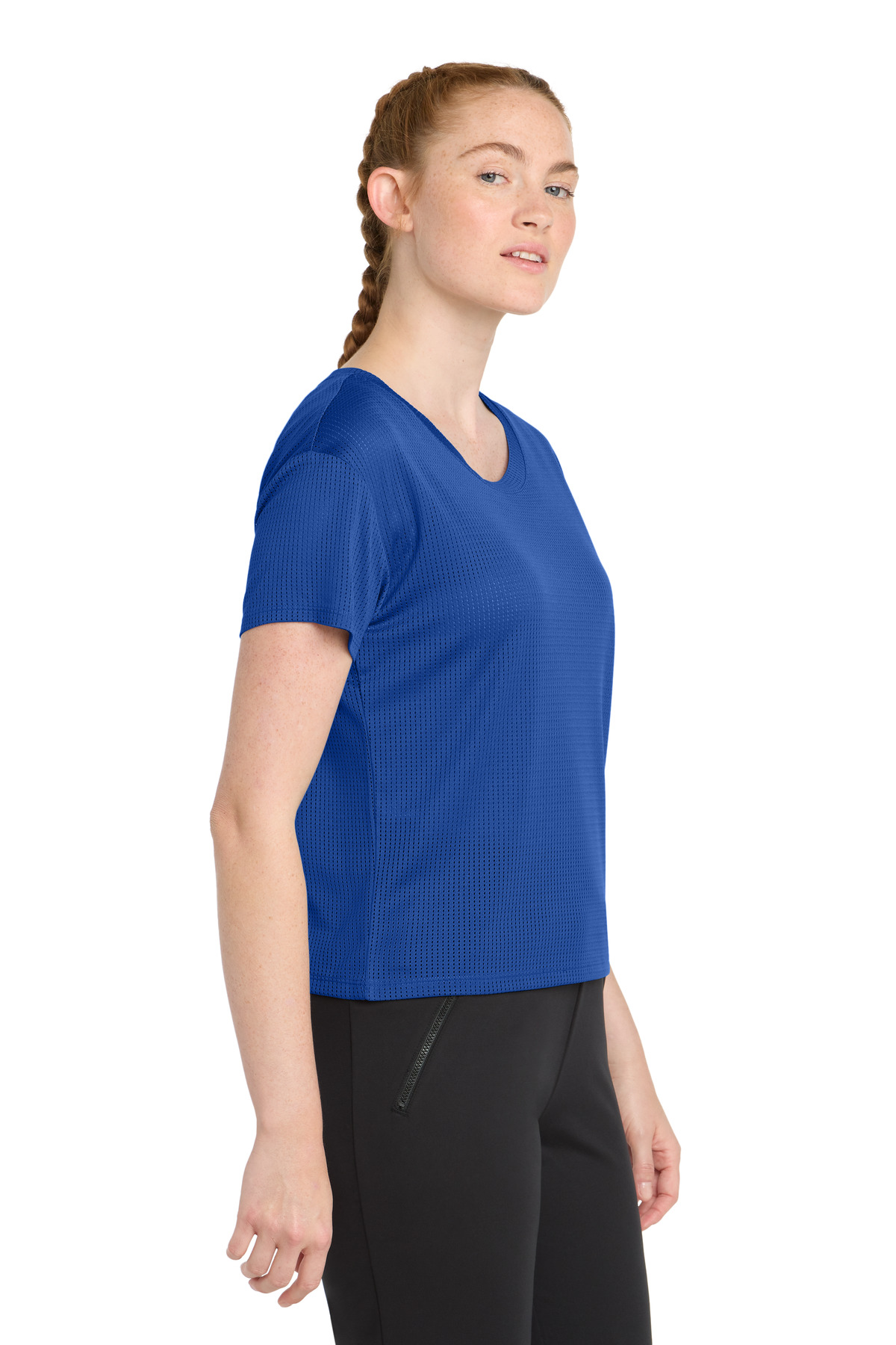 Sport-Tek Women's PosiCharge Draft Crop Tee. LST411 3