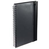 5.5" x 8.5" Spiral Notebook with Clear Pocket 10