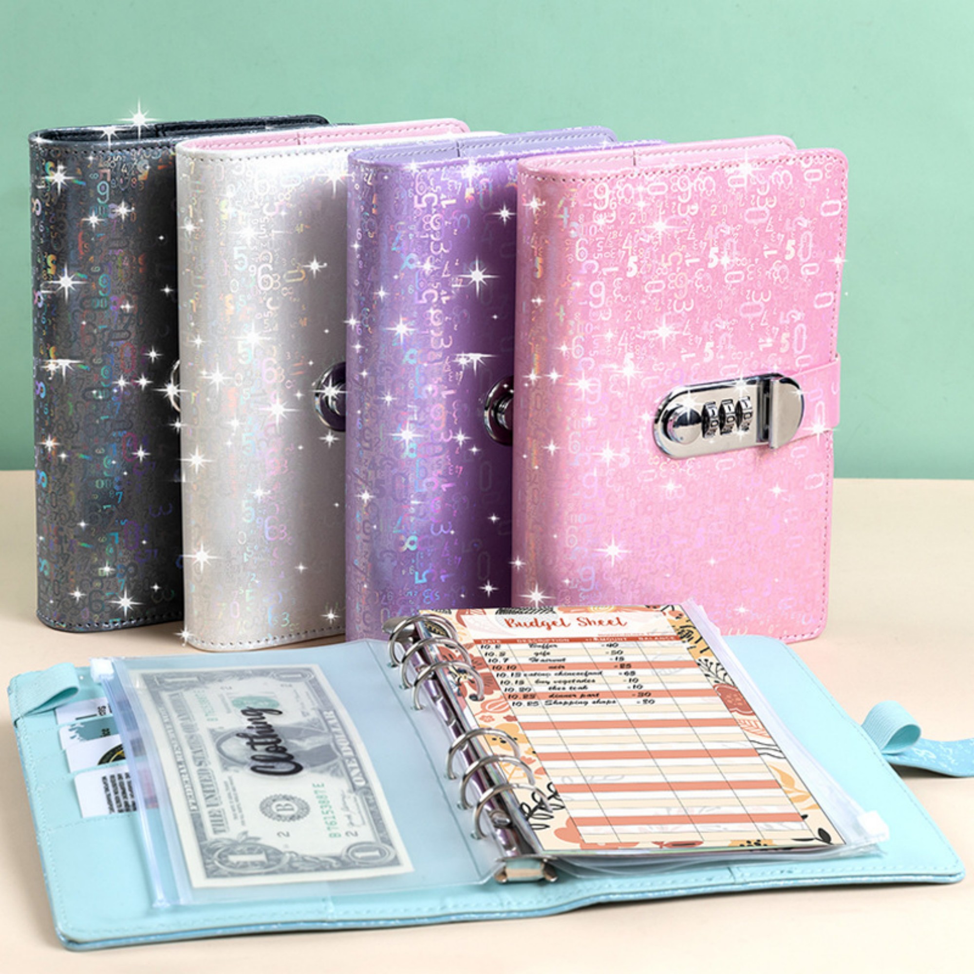 A6 Budget Binder With Lock 2