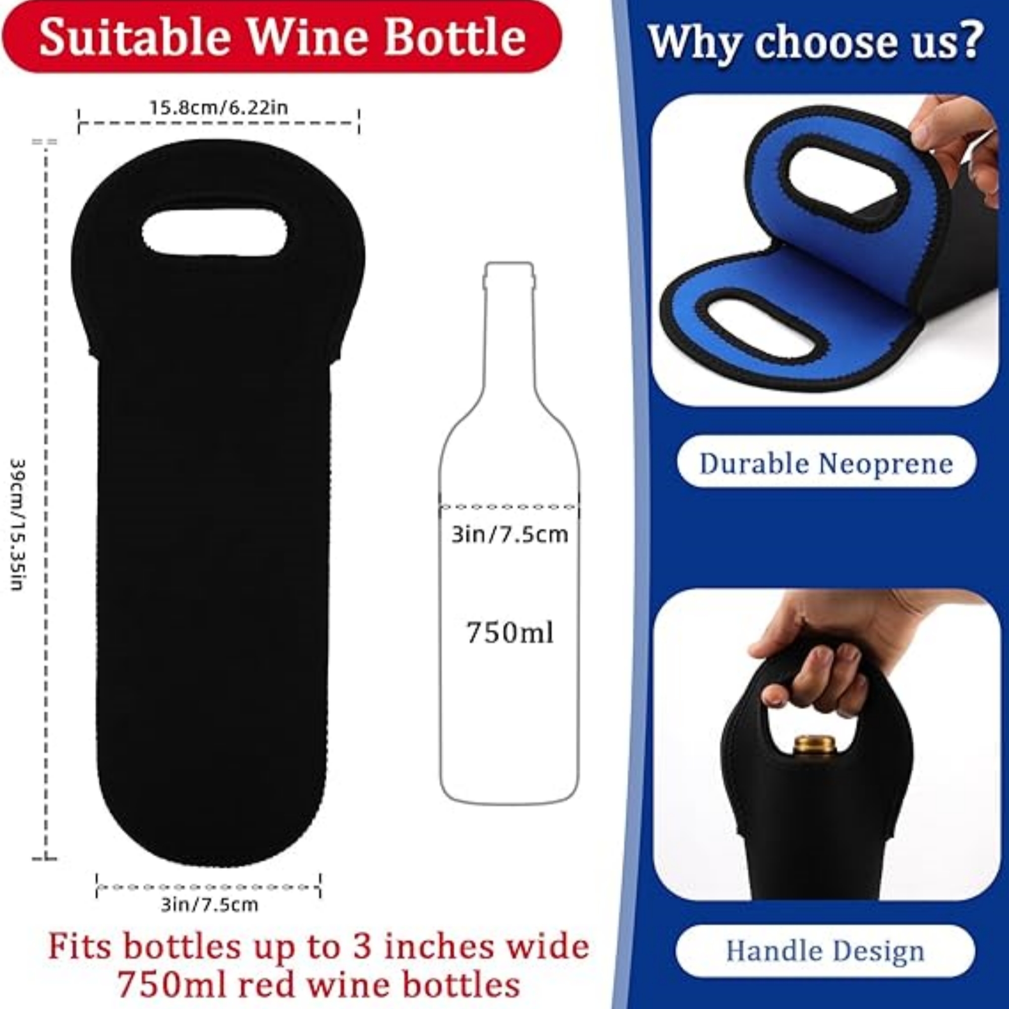 Single Bottle Wine Carrier 5