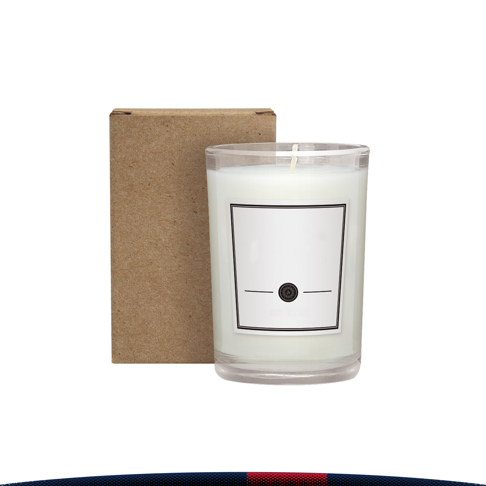 8 oz. Caprice Cardboard Gift Box Scented Tumbler Candle 7