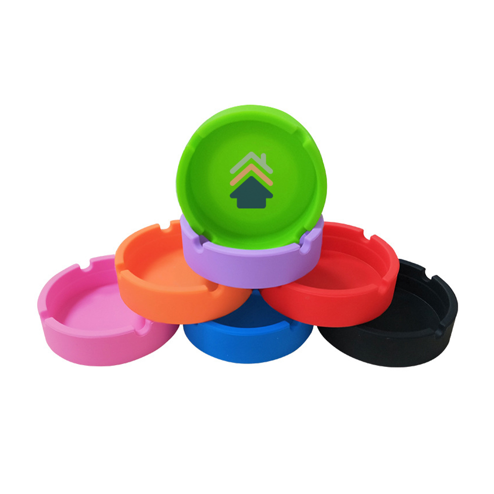 Round Silicone Ashtray 5