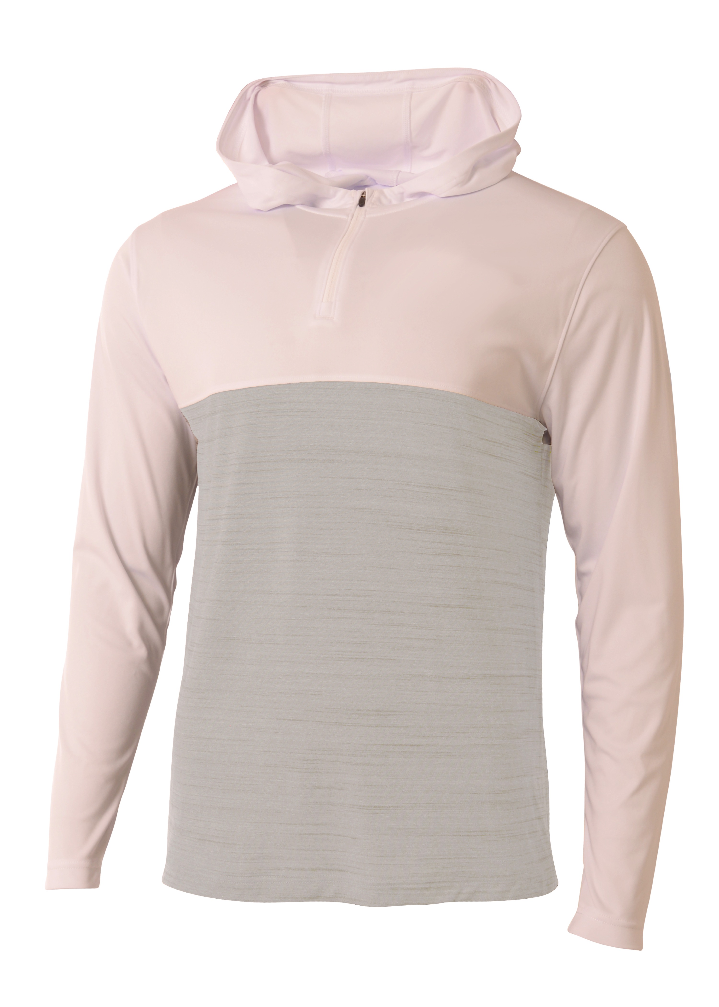 A4 Slate Quarter Zip Hoodie 3