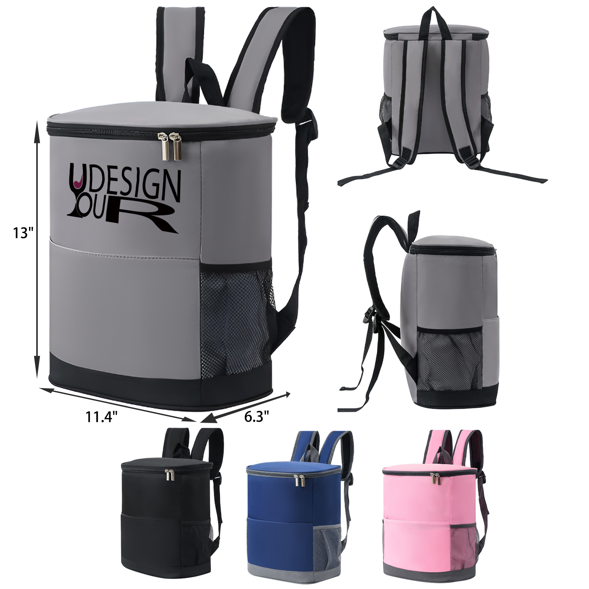 MOQ 30 PCS Durable Outdoor Insulated Backpack 3