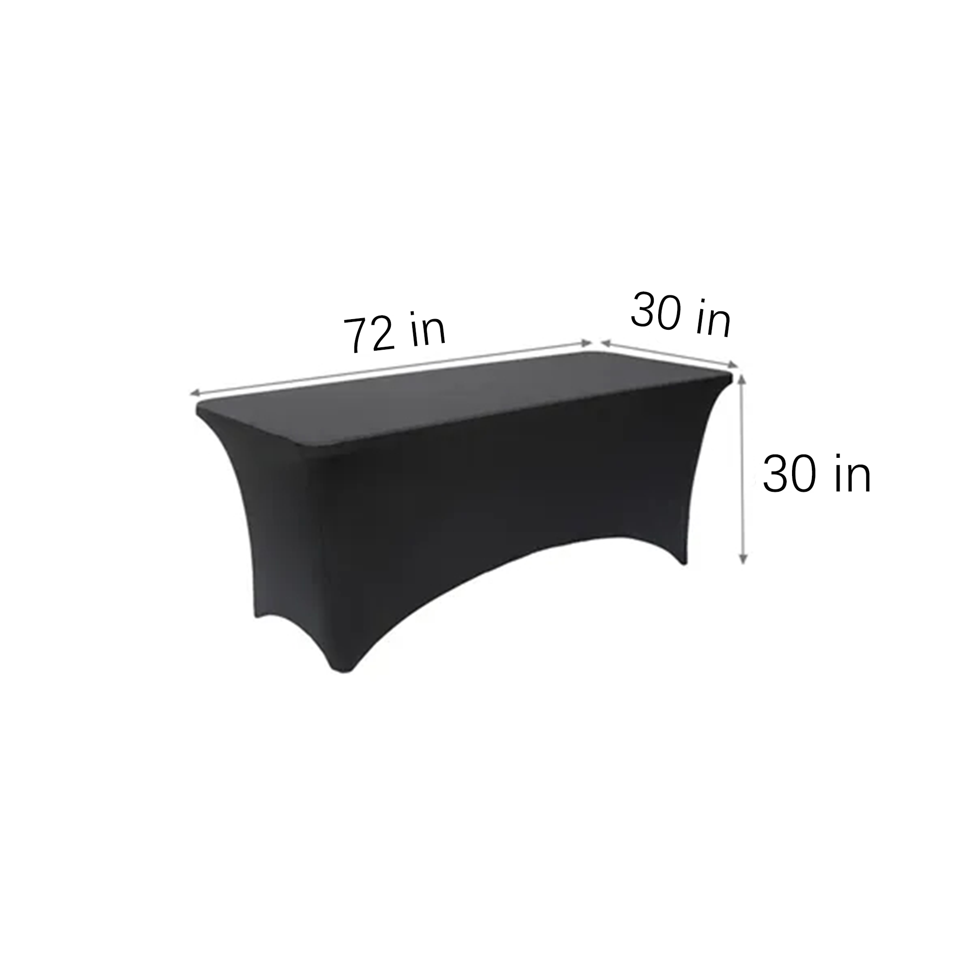 6FT Rectangular Stretch Tablecloth 1