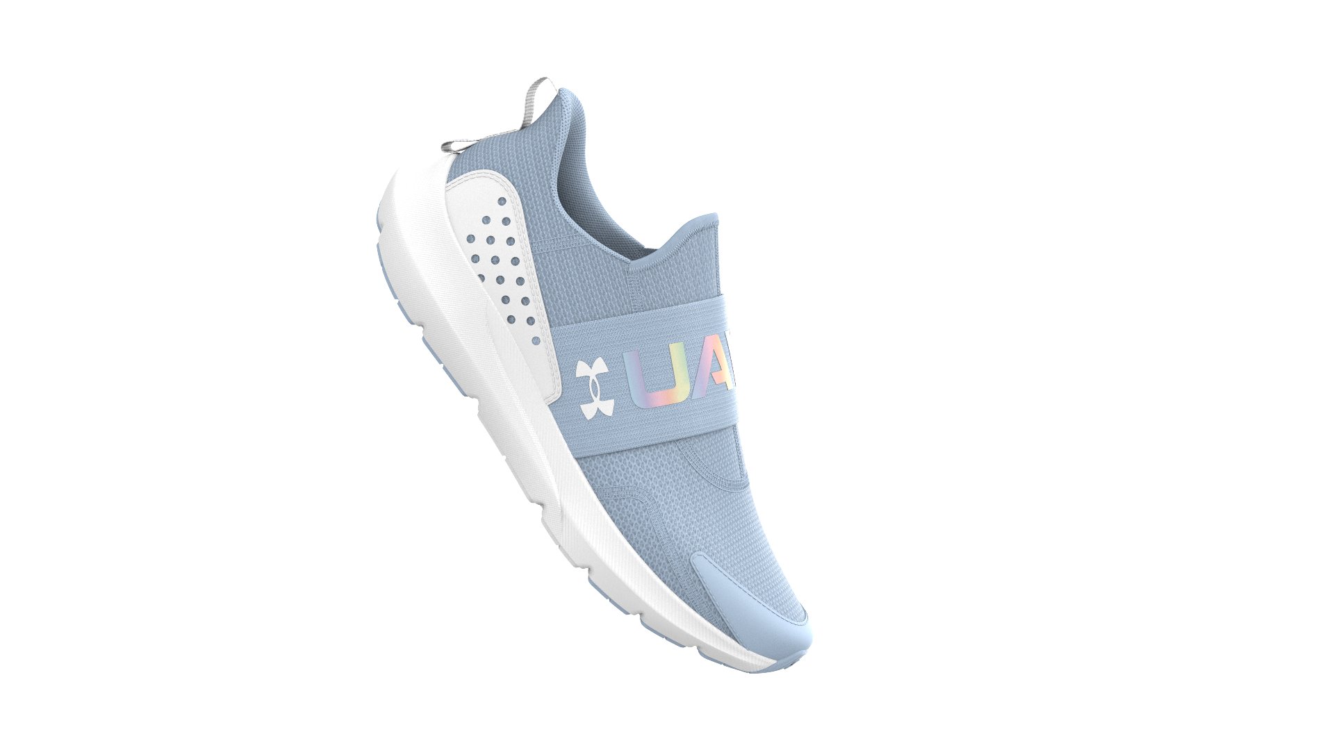 UA Surge 3 Slip Girls' Running Shoes 4