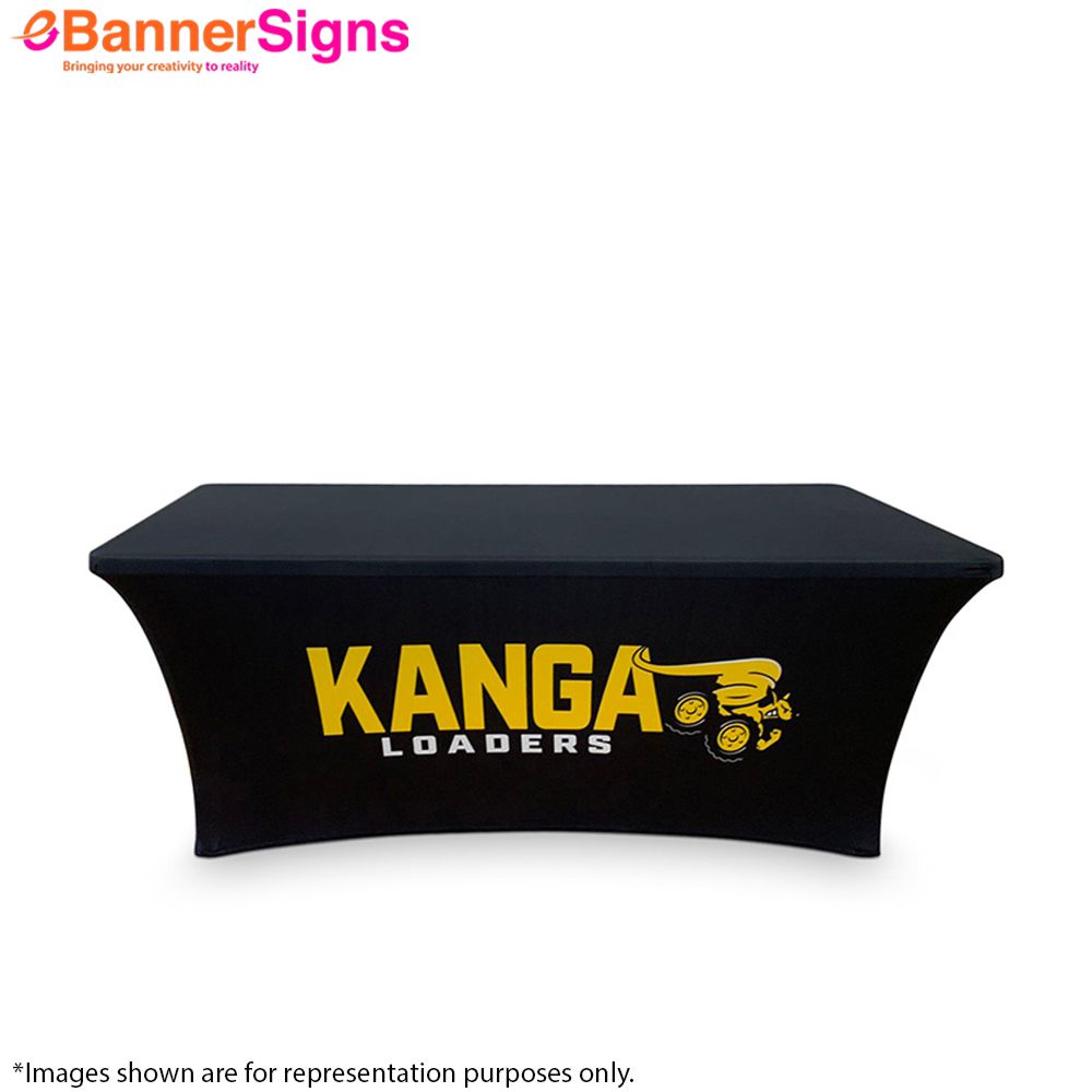 Stretch Table Cover (4-Sided Closed Back) 5