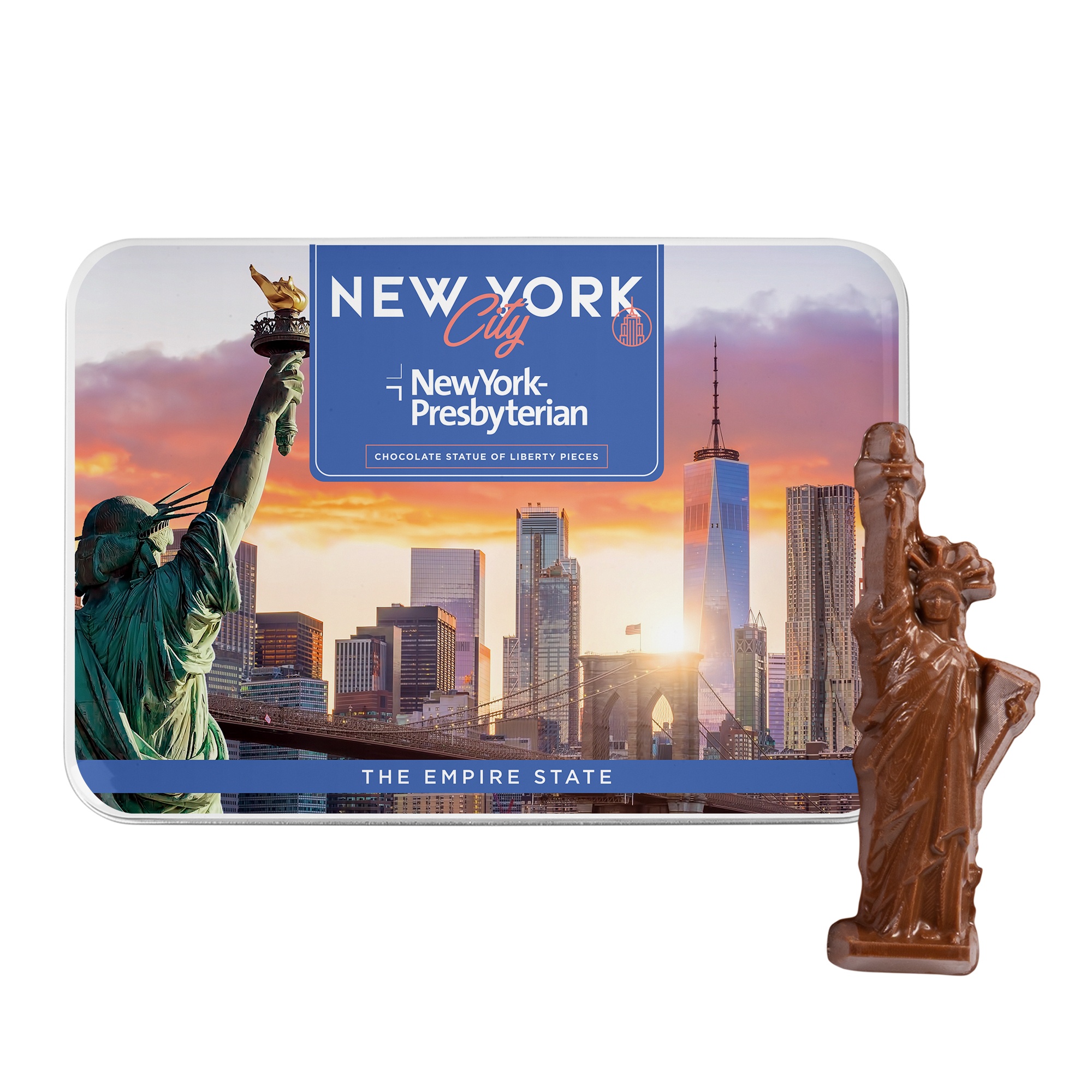 Gift Tin with Statue of Liberty Chocolates 4
