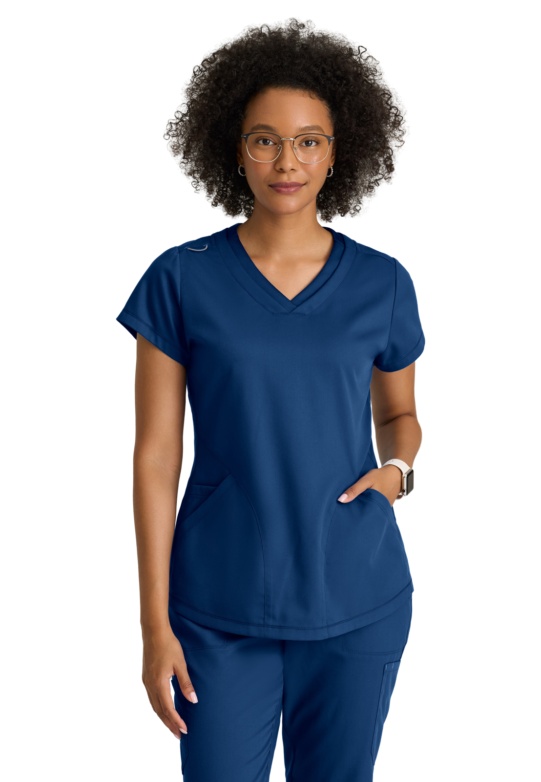 Grey's Anatomy Classic - Women's Three-Pocket V-Neck Evelyn Scrub Top 10