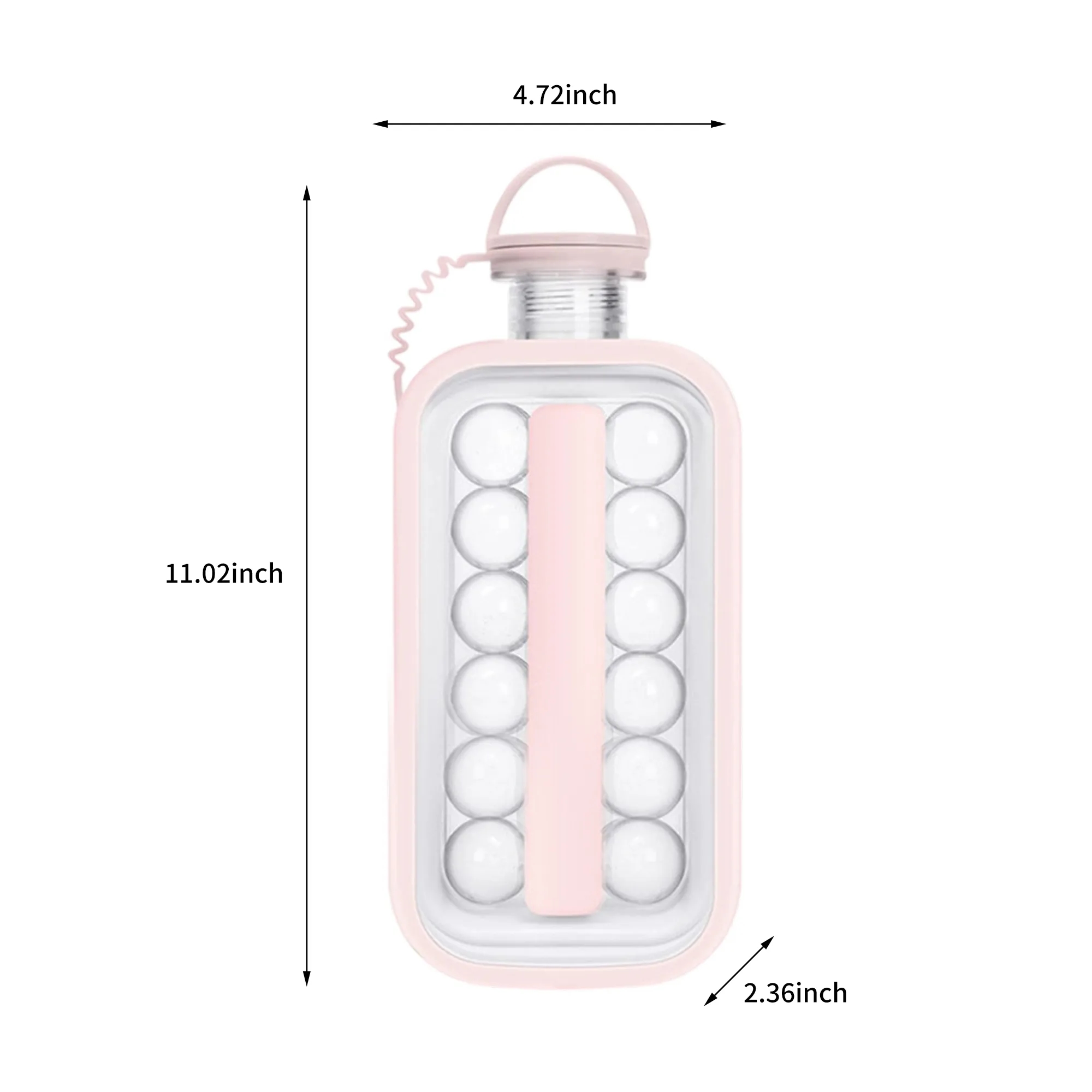 Portable Silicone Ice Mold with Foldable Structure 1