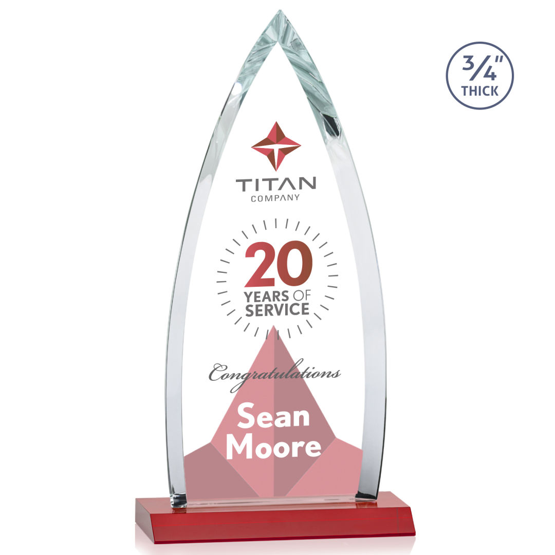 Shildon VividPrint™ Award - Red 19