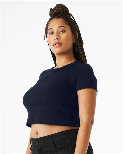 Women's Micro Rib Baby Tee - 1010 34