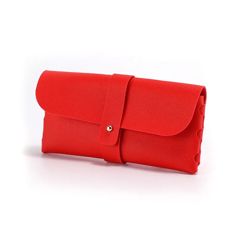 PVC Soft Leather Waterproof Glasses Case Bag Organizer Box 4